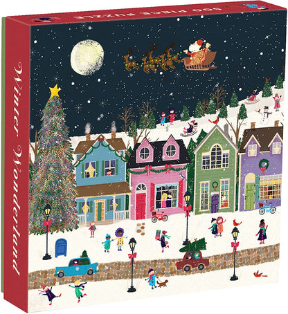 Galison Winter Wonderland 500 Piece Jigsaw Puzzle