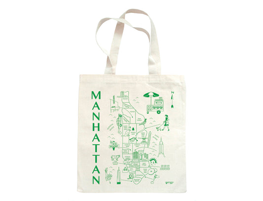 Maptote Manhattan Grocery Tote Bag