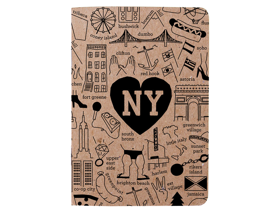 Maptote New York City Hoods Booklet