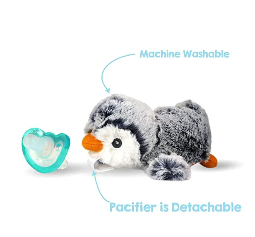 RaZbuddy Paci/Teether Holder - Penguin