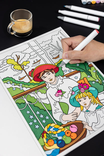 Today is Art Day- Coloring Book