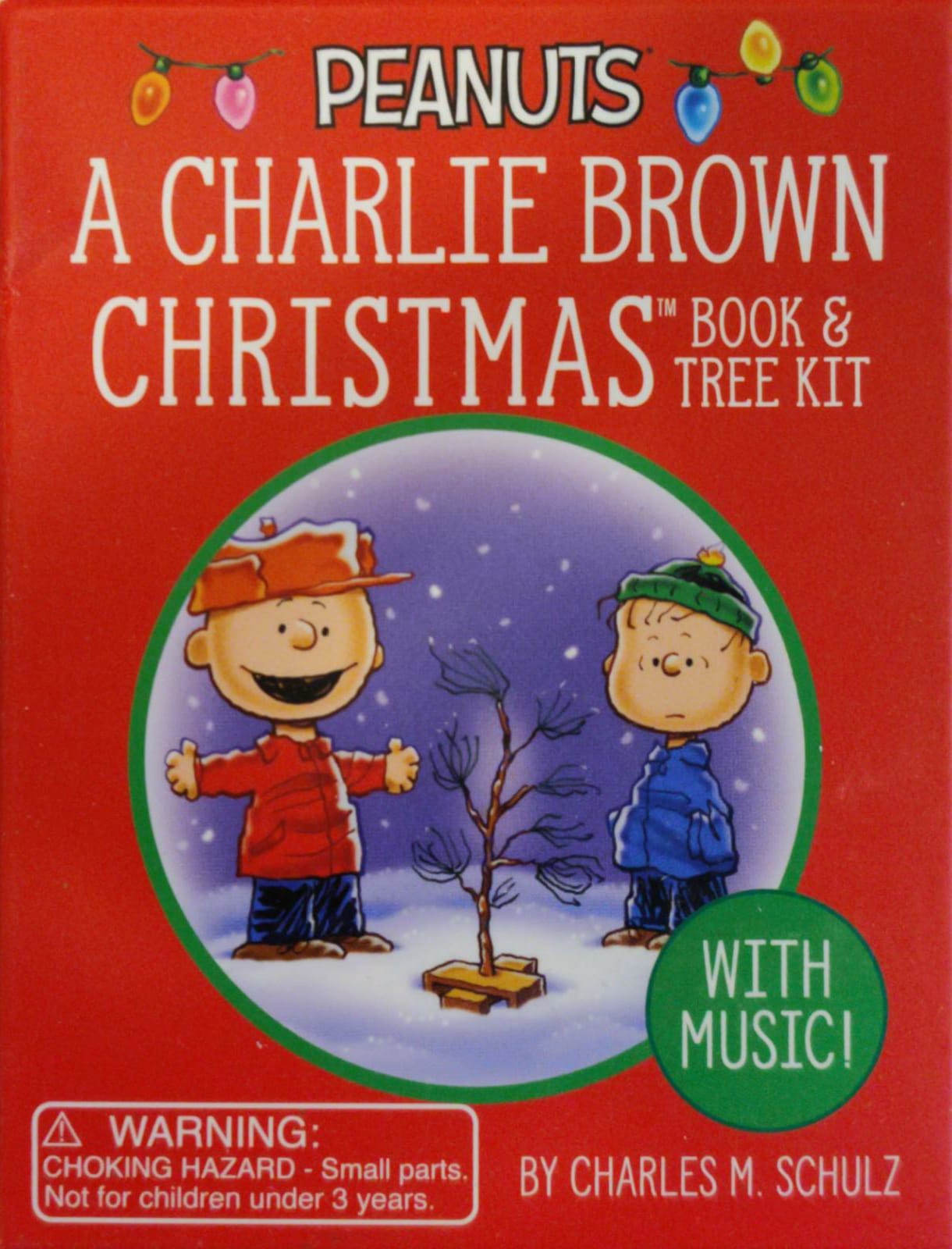 Peanuts A Charlie Brown Christmas - Book & Tree Kit