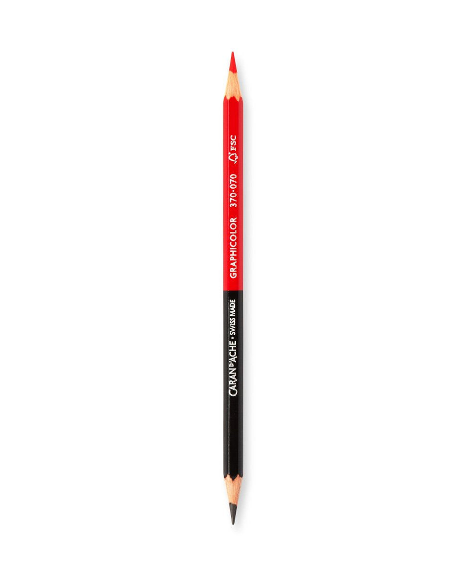 Bicolor Pencils Graphite/Red - box of 12