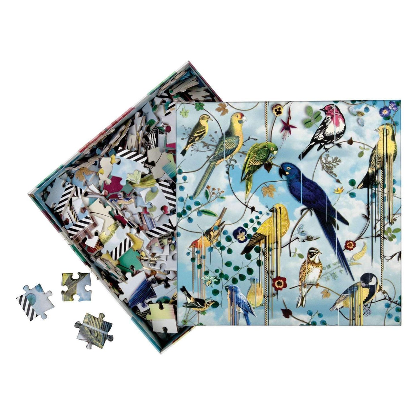 Birds Sinfonia Double-Sided 250 Piece Jigsaw Puzzle