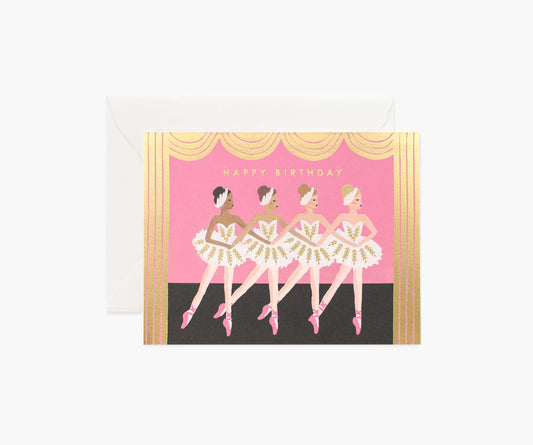 Birthday Ballet Card