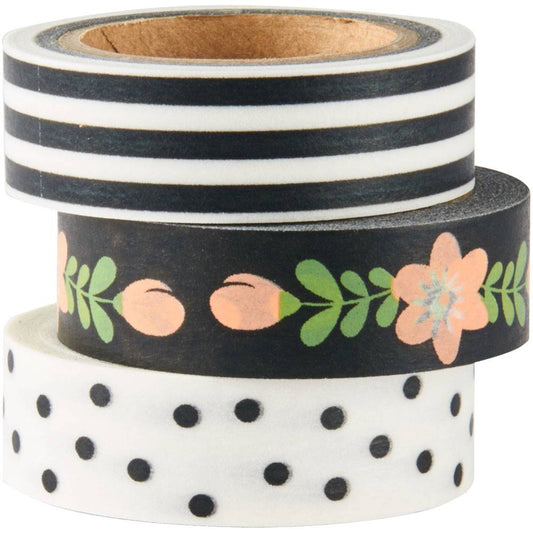 Black And White Washi Tape