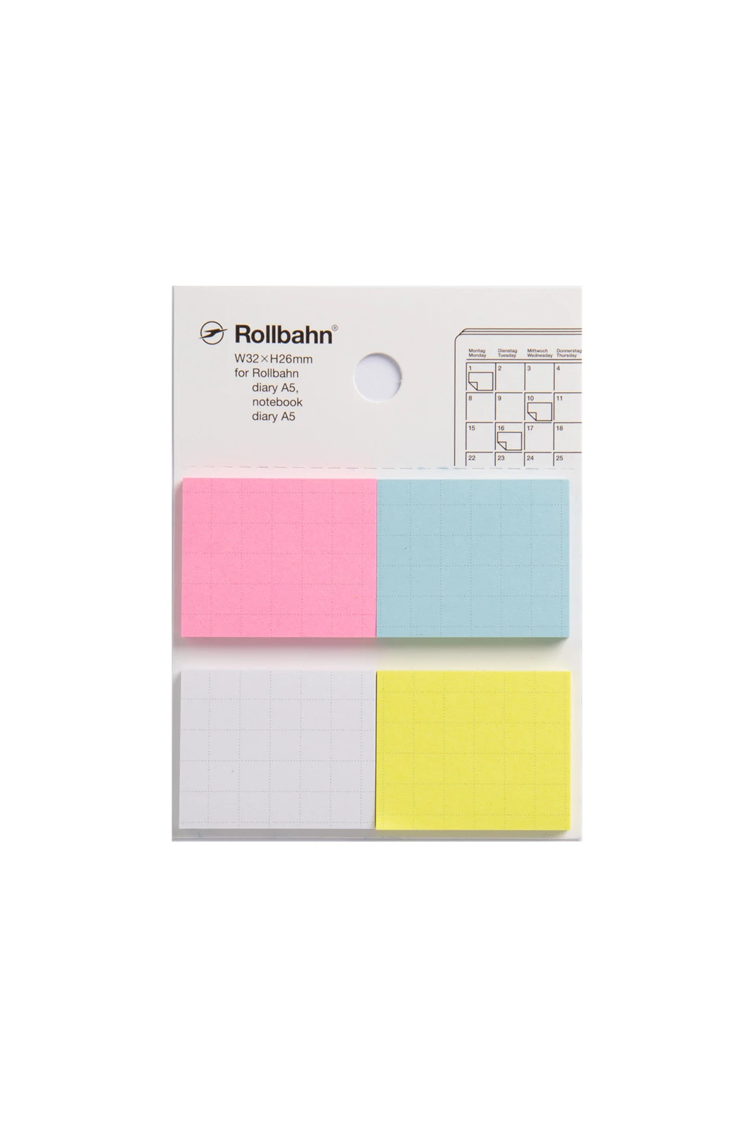 Rollbahn Four Color Set Sticky Notes Size: Large
