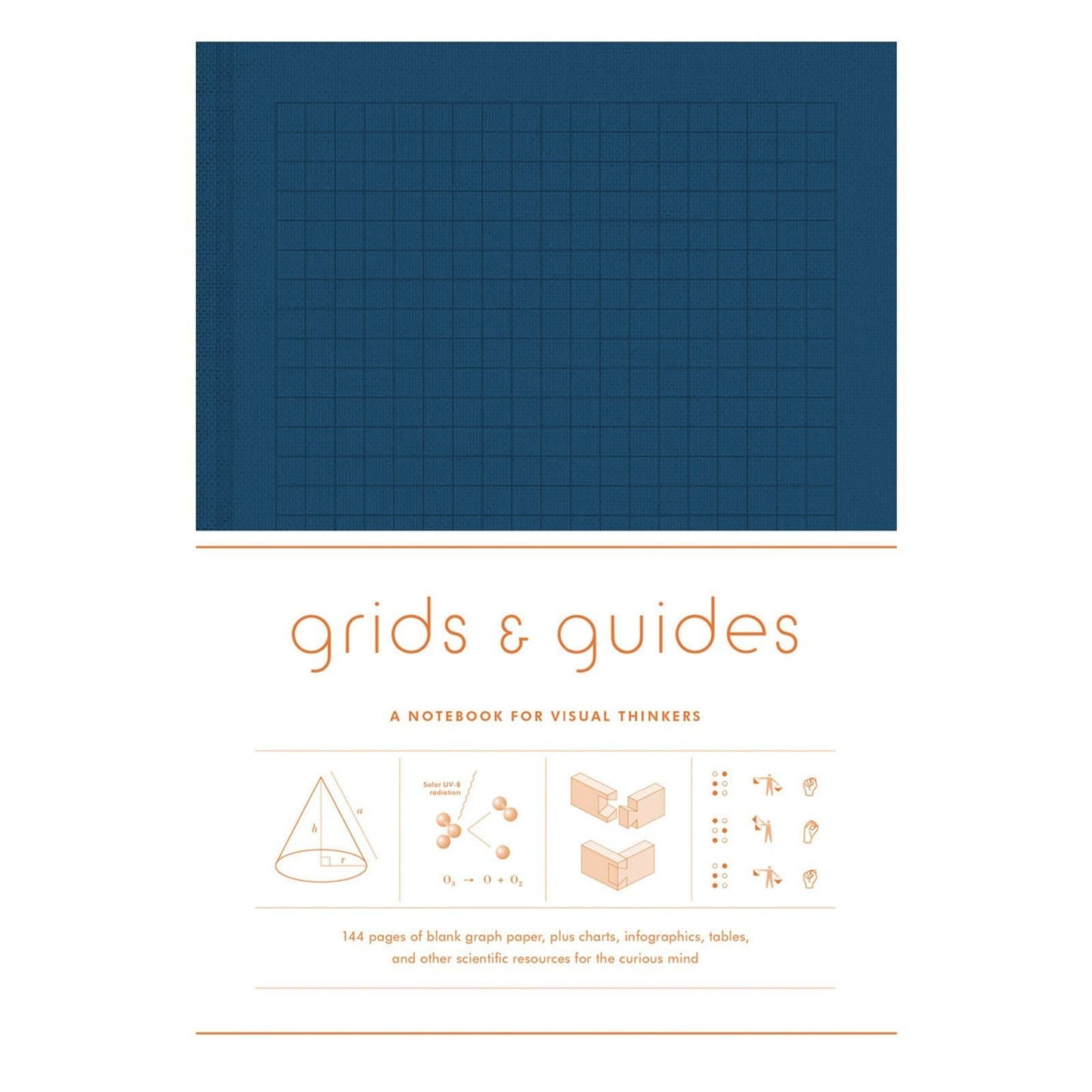 Grids & Guides (Navy): A Notebook for Visual Thinkers ( Grids & Guides )