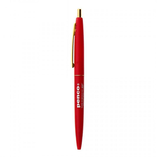 Pack of 2 Bic Clic Ballpoint Pen-Red