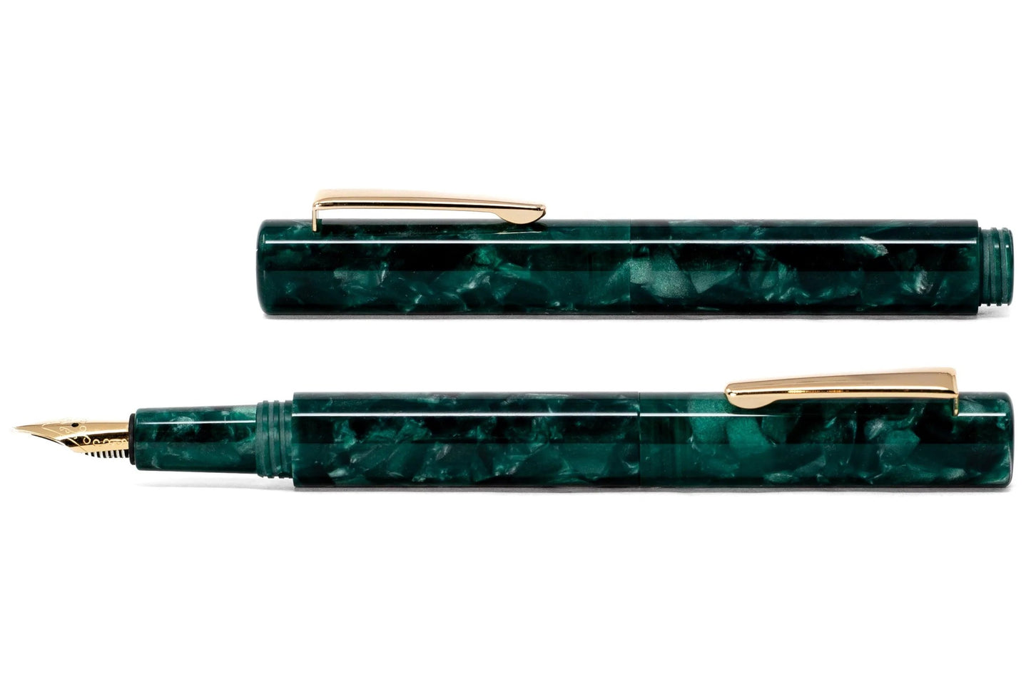 Hightide Attache Marbled Fountain Pen