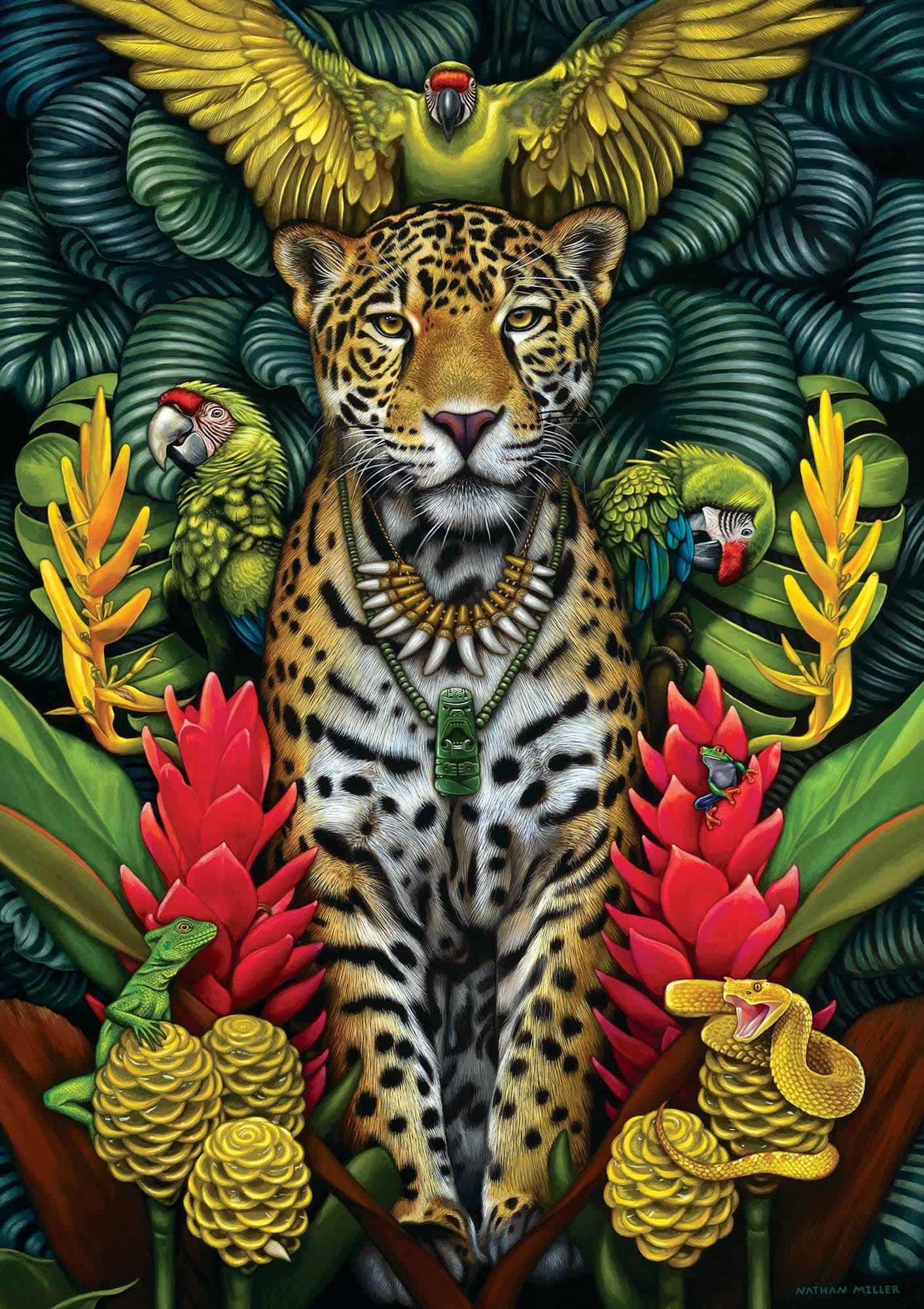 Legend of The Jaguar 1000 Pieces Jigsaw Puzzle