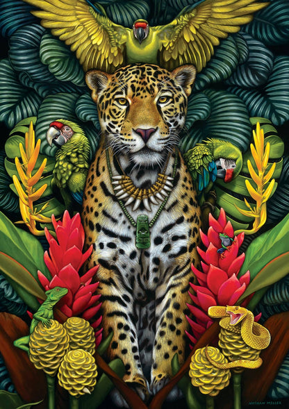 Legend of The Jaguar 1000 Pieces Jigsaw Puzzle