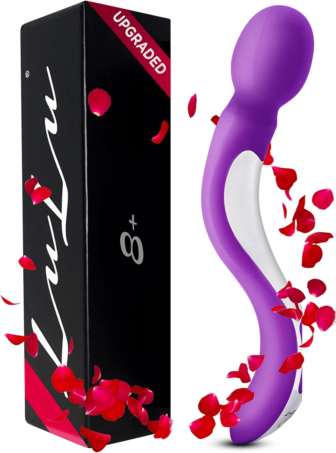 Purple Lulu 8+ Handheld Electric Personal Massager