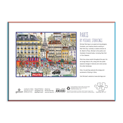 Michael Storrings Paris 1000 Piece Jigsaw Puzzle