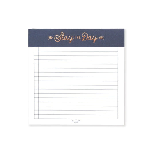 Note Pad-Slay The Day