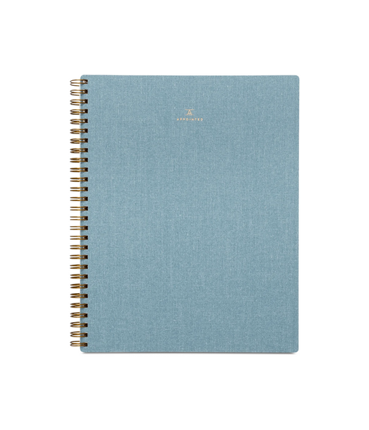 Notebook - Chambray Blue