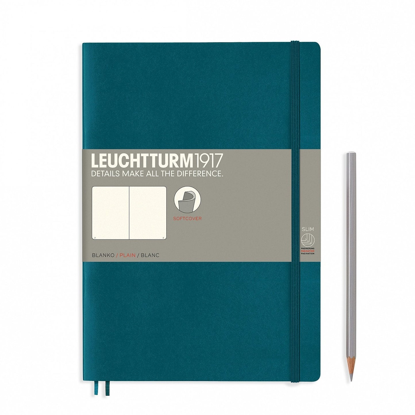 Notebook Composition (B5), Softcover, 123 Numbered Pages