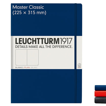 Notebook Master Classic (A4+), Hardcover, 233 Numbered Pages