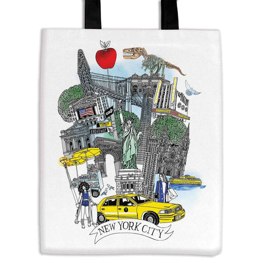 New York City Canvas Tote Bag