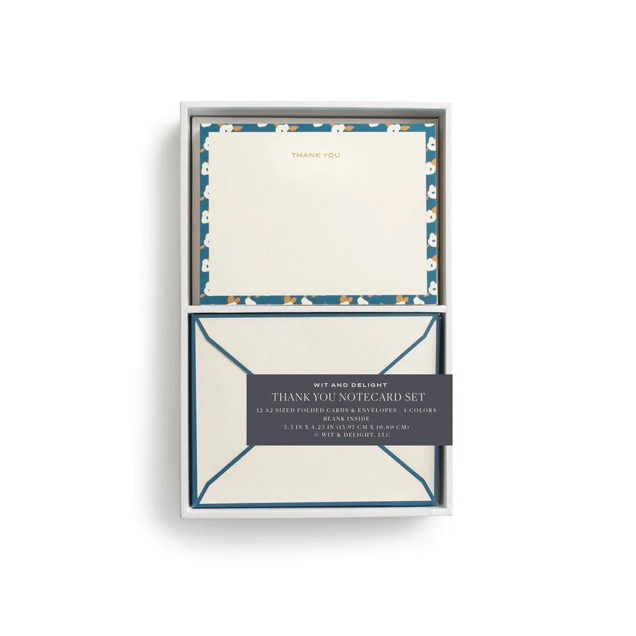 Pattern Thank You Card Set