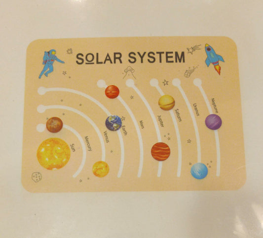 Solar System Wooden Puzzle