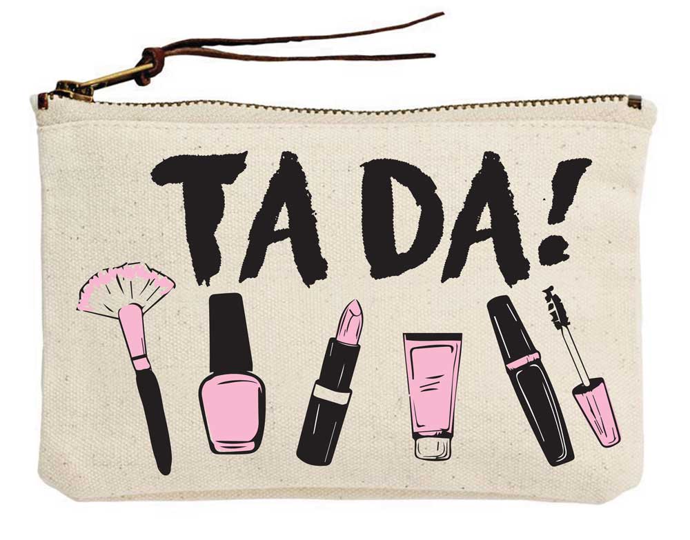 Tada Cosmetics Canvas Pouch