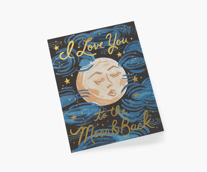 To The Moon And Back Card